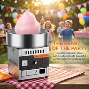 Commercial Cotton Candy Machine - 1000W Electric Cotton Candy Maker with 3500RPM Motor, Stainless Steel Bowl, Perfect for Home, Parties, Carnivals & Events
