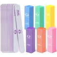 thumbnail image 1 of Nail Files and Buffers - Capularsh 16Pack Professional Manicure Tools Kit, 10Pcs 100/180 Grit Double Sided Nail Files for Acrylic Dip Nails, 6Pcs Four Sided 120 Grit Nail Buffer Block for Home Salon, 1 of 3