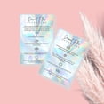thumbnail image 2 of Boutique Marketing LLC Dermal Filler Aftercare Card  30 Pack  4x6inch inch Post Card Size  Medical Spa Business Cards for Filler Aftercare Instructions  Faux Holographic Design, 2 of 9