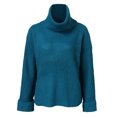 thumbnail image 4 of Vedolay Womens Fall Sweaters Womens 2023 Casual Pullover Sweaters V Neck Long Sleeve Knit Tops,Blue L, 4 of 5