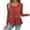 Red, variant on Women's Ruffle Hem Long Sleeve Top, Loose Round Neck Solid Color Pullover for Women, Soft Polyester Blend Casual Ladies Blouse for Walking Street Daily Wear Grey S