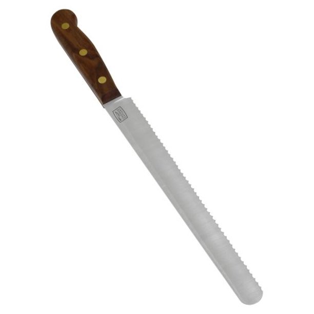 Chicago Cutlery Walnut Tradition 10Inch Serrated Bread/Slicing Knife