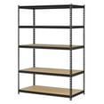 thumbnail image 1 of Edsal Étagère de Rangement Réglable 5 4000 Lb 48 x 18 x 72 Po, Noir, 1 of 5