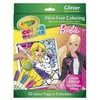 Crayola Color Wonder Glitter Coloring Pages and Markers, Barbie