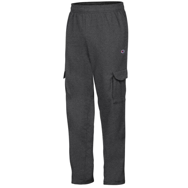 Champion Powerblend Casual Cargo Pantalones para Hombre, Gris, X-Large Champion Carga