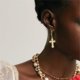 thumbnail image 4 of Cross necklace set, women's shell pearl, personalized minimalist necklace, punk style cross, gold-plated color preservation, 4 of 4