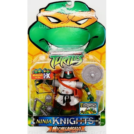 TMNT Ninja Knights Michelangelo Action Figure Playmates 2004 #53044 NEW