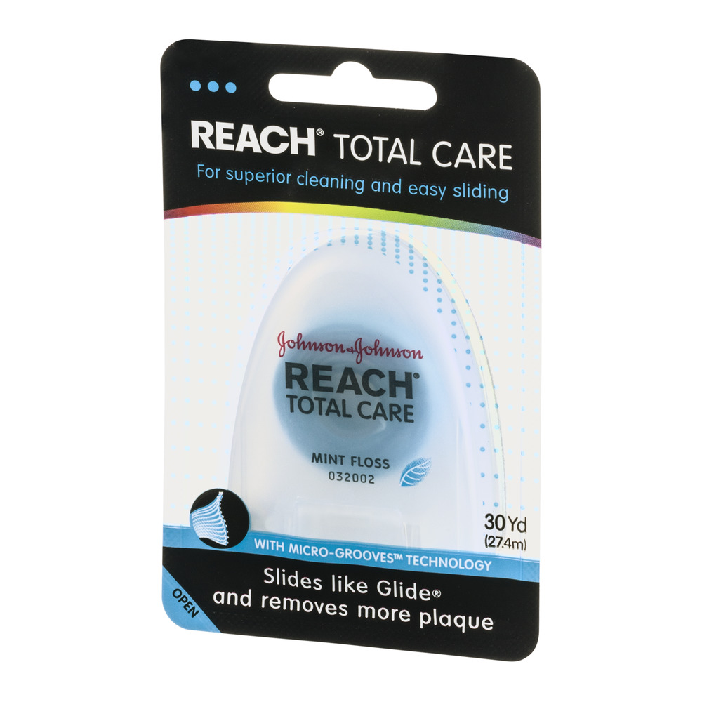 REACH Ultraclean Mint Flavored Dental Floss 30 Yards - image 4 of 9