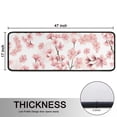 thumbnail image 5 of Kitchen Rugs Sets Of 2,Pioneer Flower Floral Print Pattern Anti Fatigue Kitchen Mat Rugs Non Slip Washable,Decorative Kitchen Floor Mats for Kitchen,Sink,Laundry,17"x47"+17"x47", 5 of 5