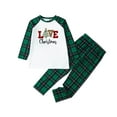 thumbnail image 4 of Odeerbi Matching Family Christmas Pajamas Sets Parent-Child Xmas Warm Two-piece Set Kid Home Wear Printed Jammies Set Loungewear Sleepwear for Kids, 4 of 6
