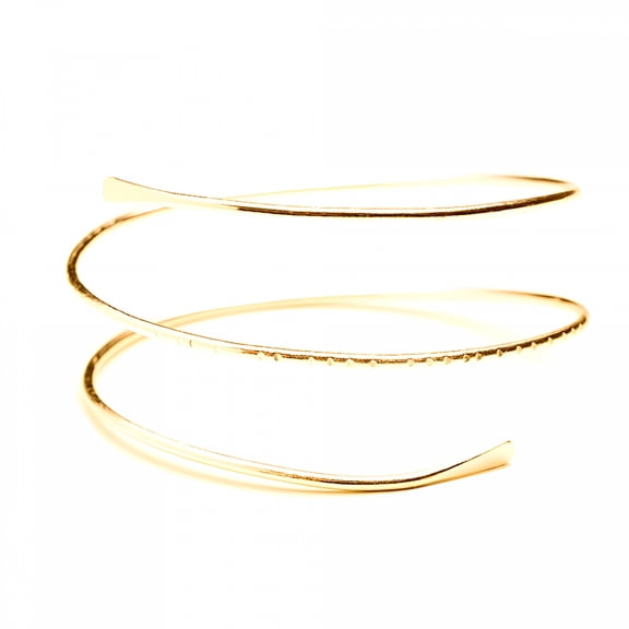 DESIGNICE Bar Curve Geo Open Upper Arm Cuff Armlet Armband Bangle Gold Arm Cuff Upper Arm for Party Festival Costume Dance Fashion Accessory Gift