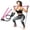 Pink, variant on Yetbsal Pilates Bar Yoga Stick - Pink, Pilates Bar Kit for Home Gym