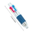 thumbnail image 5 of 10pcs Multicolor Pen 4 Colors Retractable Ballpoint Pen Small Writing Pen, 5 of 20