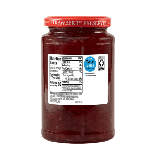 Berryhill Strawberry Preserves 2-Pack 18 oz