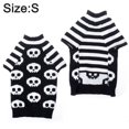 thumbnail image 2 of Suéter cálido de invierno para perros, suéter para mascotas de Halloween con Calavera, ropa para mascotas, suéter de otoño para perros MFZFUKR BST2001471-2, 2 of 6