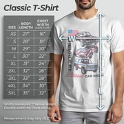 Men's General Motors Chevrolet American Classic Car Graphic T-Shirt