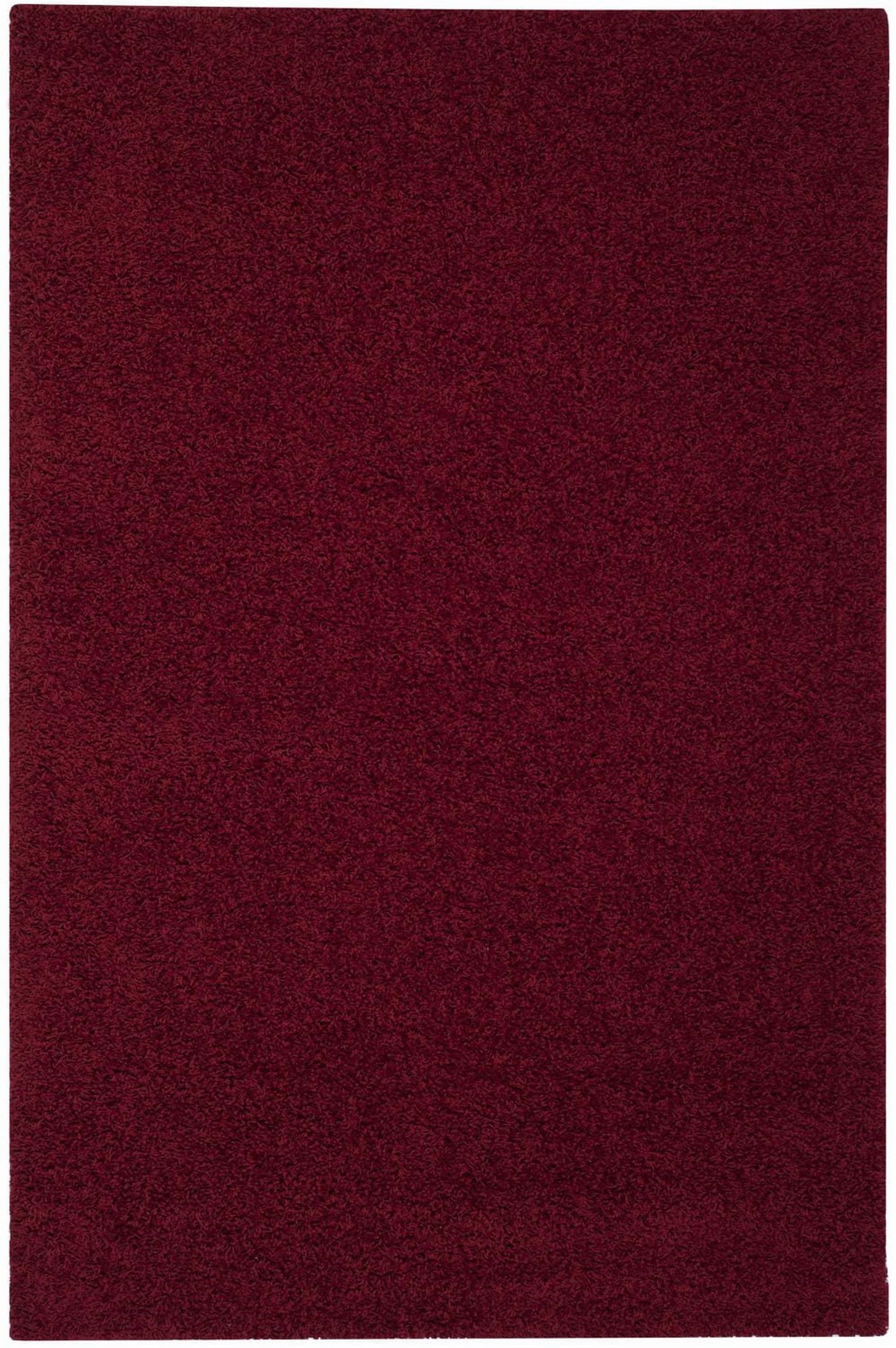 SAFAVIEH Athens Solid Plush Shag Area Rug