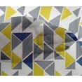 thumbnail image 4 of oneOone Viscose Chiffon Fabric Parallelogram & Triangle Geometric Printed Craft Fabric BTY 42 Inch Wide, 4 of 4