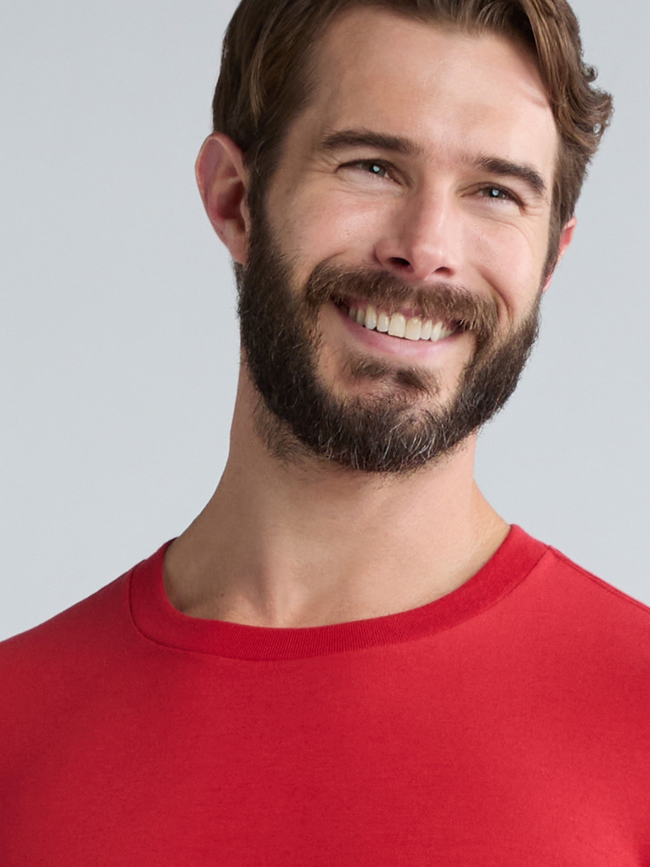 George Men's & Big Men's Classic Fit 3-Pack Crewneck Tee with Short Sleeves, Sizes XS-3XL