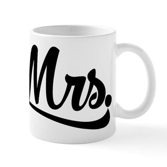 CafePress - Mrs. - 11 oz Ceramic Mug - Novelty Coffee Tea Cup