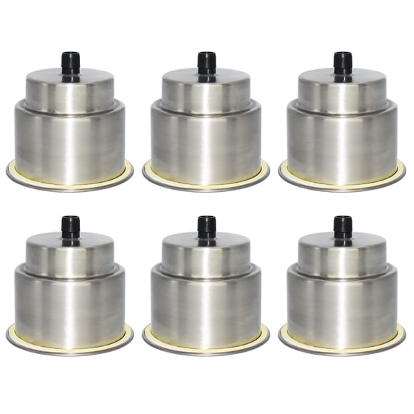 Inserto para portavasos Yuanhe de acero inoxidable Boat RV, 6 unidades