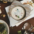 thumbnail image 2 of White Triangle Plastic Mesh Sheet Artists Embroidery Projects 20Pcs 2.95X2.48X0.04In, 2 of 9