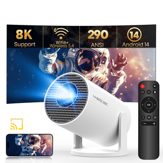 XGIMI MoGo 2 Mini Projector, 400 ISO Lumens, Android TV 11.0, WiFi