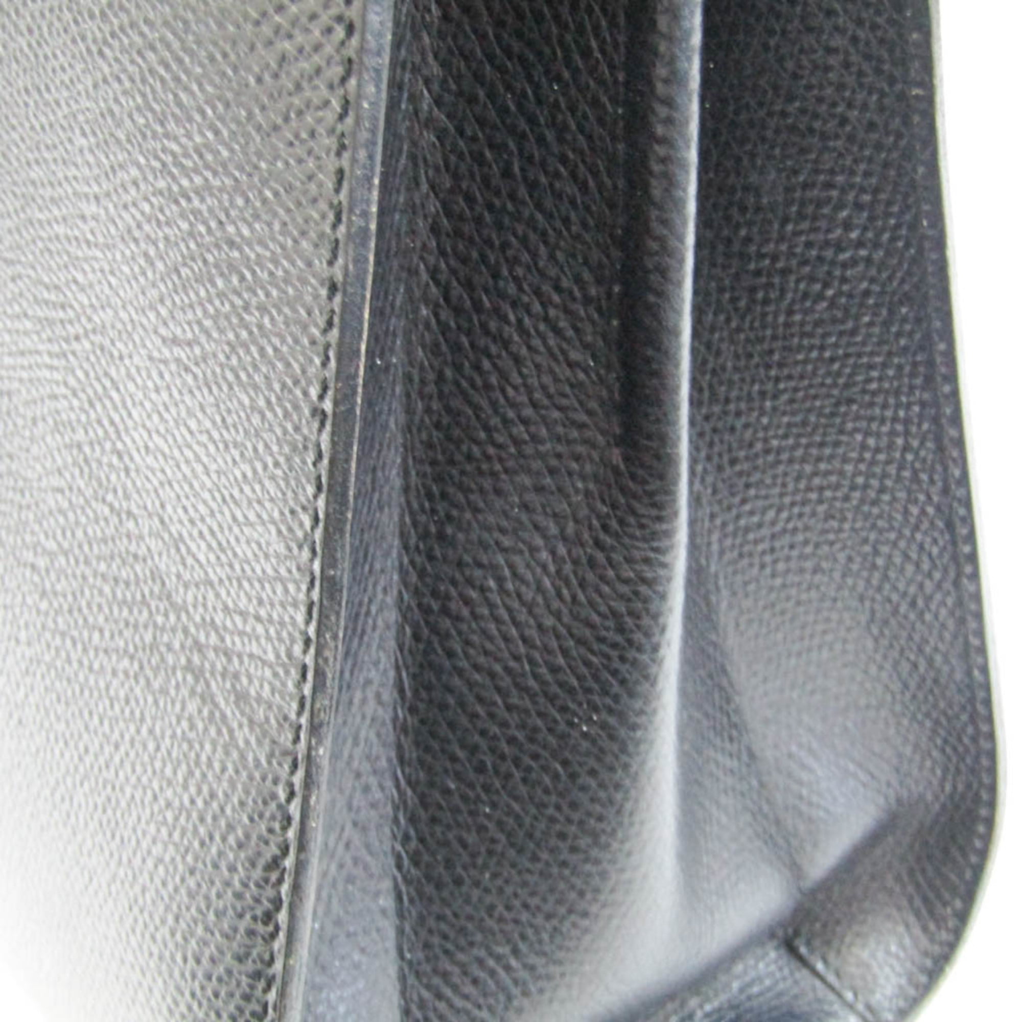 Delvaux - Authenticated Tempête Handbag - Plastic Black for Women, Very Good Condition