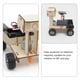 thumbnail image 2 of Coche de juguete para montar con luz solar Rover para niños, juguetes de madera, kit de construcción para niños y alumnos, 2 of 6