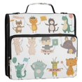 thumbnail image 5 of FORMRS Zipper Binder with Shoulder Strap 1.5-inch Ring 500 Sheet Capacity File Bag, Cute Animal, 5 of 5