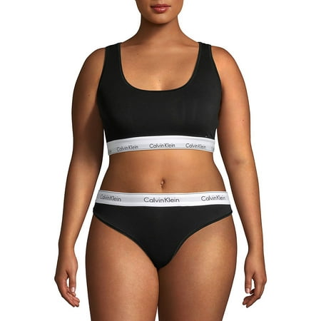Plus Modern Cotton Bralette