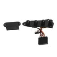 thumbnail image 1 of Prewired Guitar Control Plate with Metal Knobs 3 Stage Preamplifier Bass Guitar Control Board Assembly Replacement, 1 of 7