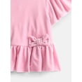thumbnail image 2 of Wonder Nation Toddler Girls Top and Pants Party Set, 2-Piece, Sizes 12M-5T, 2 of 3