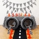 thumbnail image 4 of Mantel de carreras de 137x274cm, mantel temático de coche de carreras para motocicleta, vajilla, rueda, neumático, globo, suministros para fiesta de cumpleaños, 4 of 5