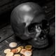 thumbnail image 4 of Calavera de cerámica para Halloween de Piggy Bank Kikkerland, 4 of 4