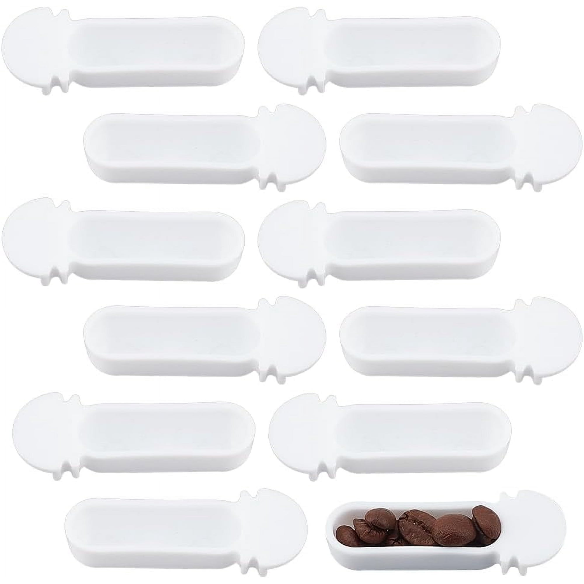 20pcs Bird Food Cup Plastic Hanging Food Feeder Bowl Pet Birds Feeder Dish Water Feeding Cups for Parrots Budgie Cockatiel Poultry Pigeon Quail Canary Finch Small Size Bird Cages Feeder