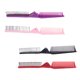 thumbnail image 1 of Peine plegable de 8 piezas, peine de doble cabeza, peine antiestático para cabello largo y liso, peine para viajes, negro, morado, rosa y rojo (cada 2 piezas), 1 of 5