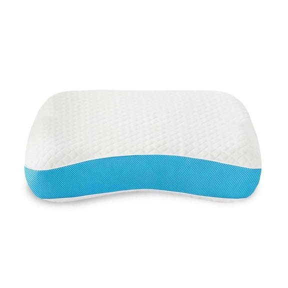 Side and Back Sleeper Gel-Infused Memory Foam Standard Bed Pillow