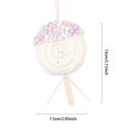 thumbnail image 3 of 1/3 piezas de cono de helado de macarrón navideño, piruleta, bola de árbol de Navidad, adorno colgante para el hogar, decoración de Año Nuevo, regalo de Navidad 2025, 3 of 5