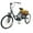 Gray, variant on Patikuin Electric Tricycle for Adults, 24" Trike 3-Wheel 36V 250W 7 Speeds with Basket, Folding E-Bike, up to 15.5 MPH, Gray