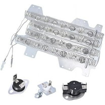 DC47-00032A Replaces Samsung Dryer Heating Element DC93-00154A With DC96-00887A DC47-00018A Thermostat DC47-00016A Thermal Fuse Fit For Samsung Dryer