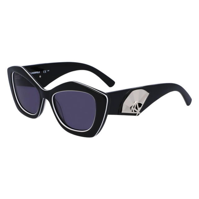 Lentes de Sol Karl Lagerfeld Mujer KL6127S Negro/Blanco negro