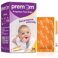 thumbnail image 1 of Easy@Home 20 Pregnancy (HCG) Urine Test Strips, 20 HCG Tests, 1 of 7