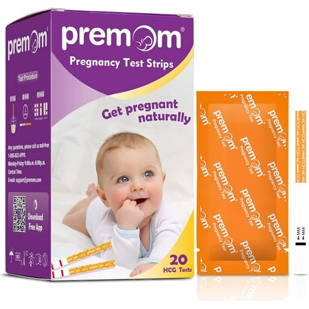  WODITOP Pregnancy Tests Strips 10 MIU/mL High Sensitive HCG  Urine Test Early Pregnancy Predictor Kit 25 Count : Health & Household