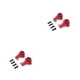 thumbnail image 2 of Bewildely 2 piezas de copa de dirección de coche RC, copas delanteras para vehículos, reparación de juguetes para automóviles, accesorios Rojo 2piezas, 2 of 6