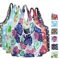 thumbnail image 2 of Gifts for Women Reusable Grocery Bags Foldable Shopping Totes Cute Holiday Bags with Handles Large Cloth Gift Bags Cute Groceries Bags Bulk Heavy Duty, 2 of 10