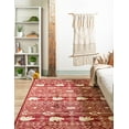 thumbnail image 3 of Rugs.com Pioneer Collection Rug – 4' x 6' Red Medium-Pile Rug Perfect For Living Rooms, Large Dining Rooms, Open Floorplans, 3 of 8