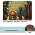 thumbnail image 2 of Cat Polyester Non-Slip Machine Washable Door Rug Game Mat Kitchen Rug Office Rugs, 2 of 6