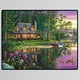 thumbnail image 3 of (Casa - B253) Serie paisaje casa diamantes redondos pintura diamantes resina 50*40CM, 3 of 9