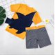 thumbnail image 4 of Conjunto de traje de baño de dos piezas para bebés y niños pequeños Traje de baño Protectores contra sarpullidos con sombrero UPF 50+ Adepaton WMZL-1180-4, 4 of 7